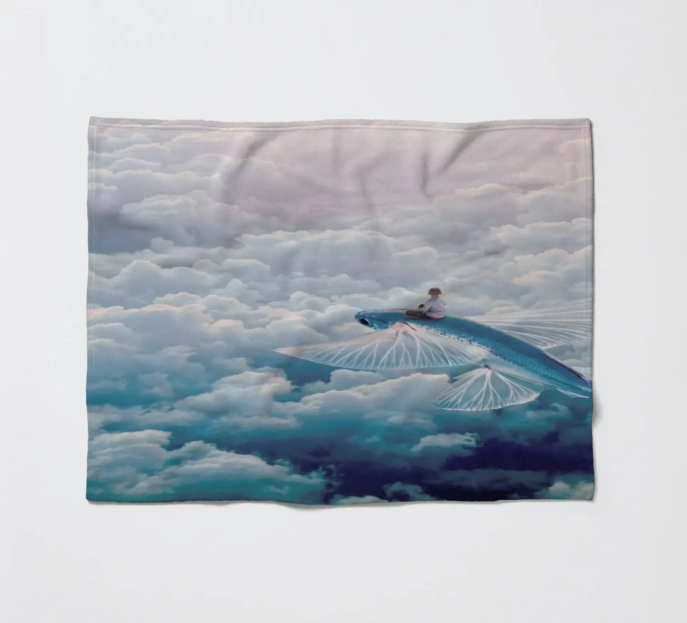 Plane Fleecedecke von Eugene Soloviev