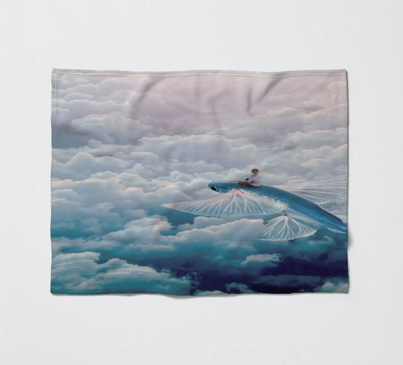 Plane Fleecedecke von Eugene Soloviev