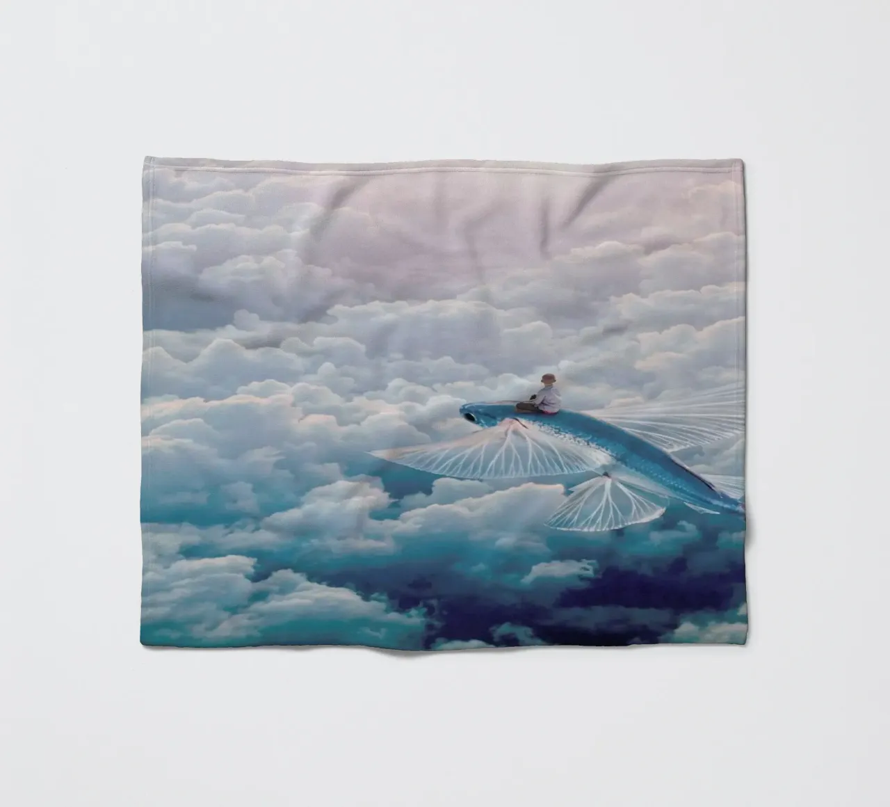 Plane Fleecedecke von Eugene Soloviev