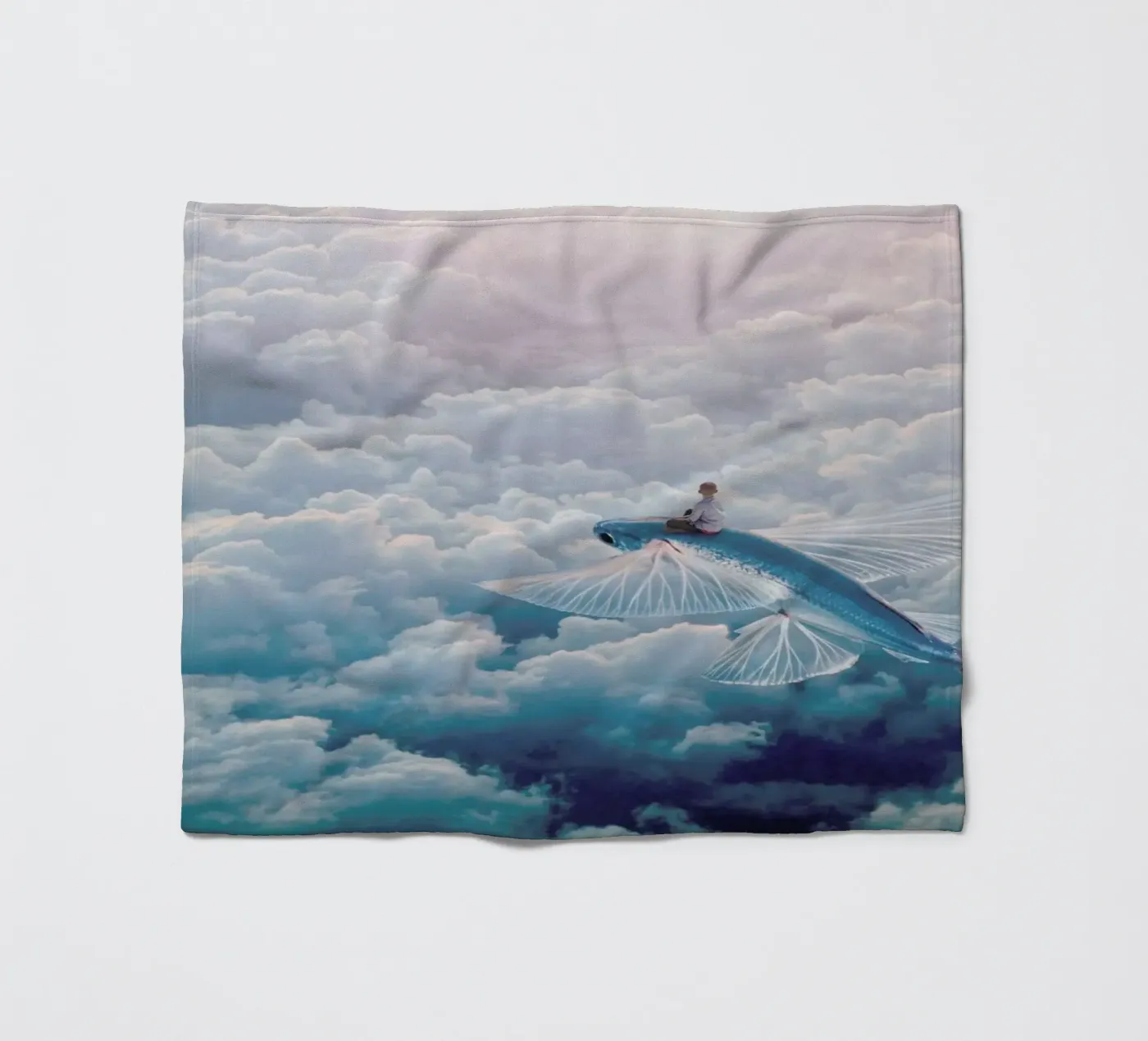 Plane Fleecedecke von Eugene Soloviev