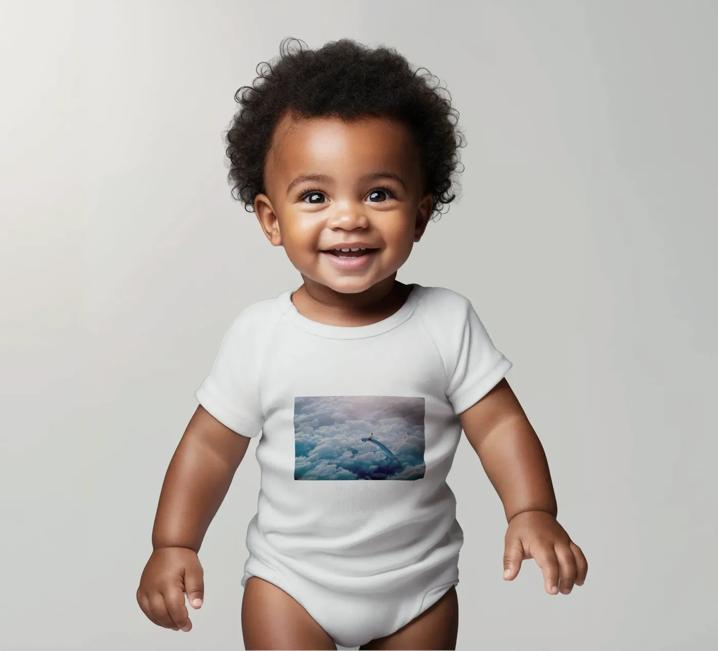 Plane Kurzarm Babybody von Eugene Soloviev