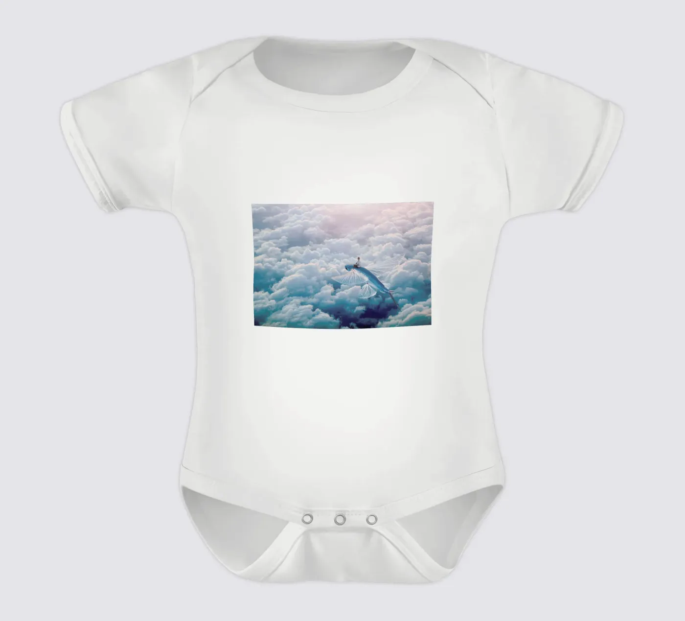 Plane Kurzarm Babybody von Eugene Soloviev