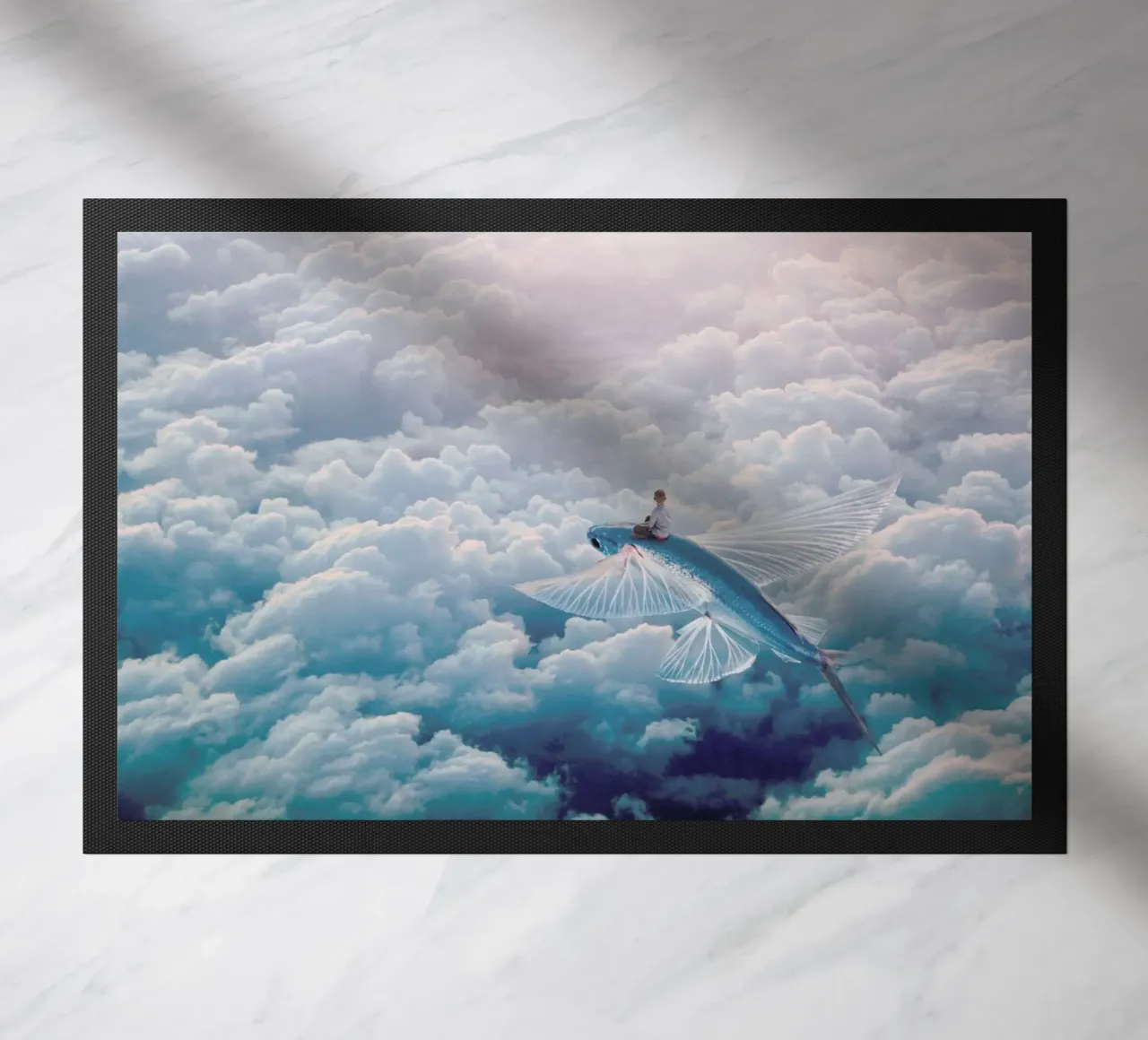 Plane Fußmatte von Eugene Soloviev