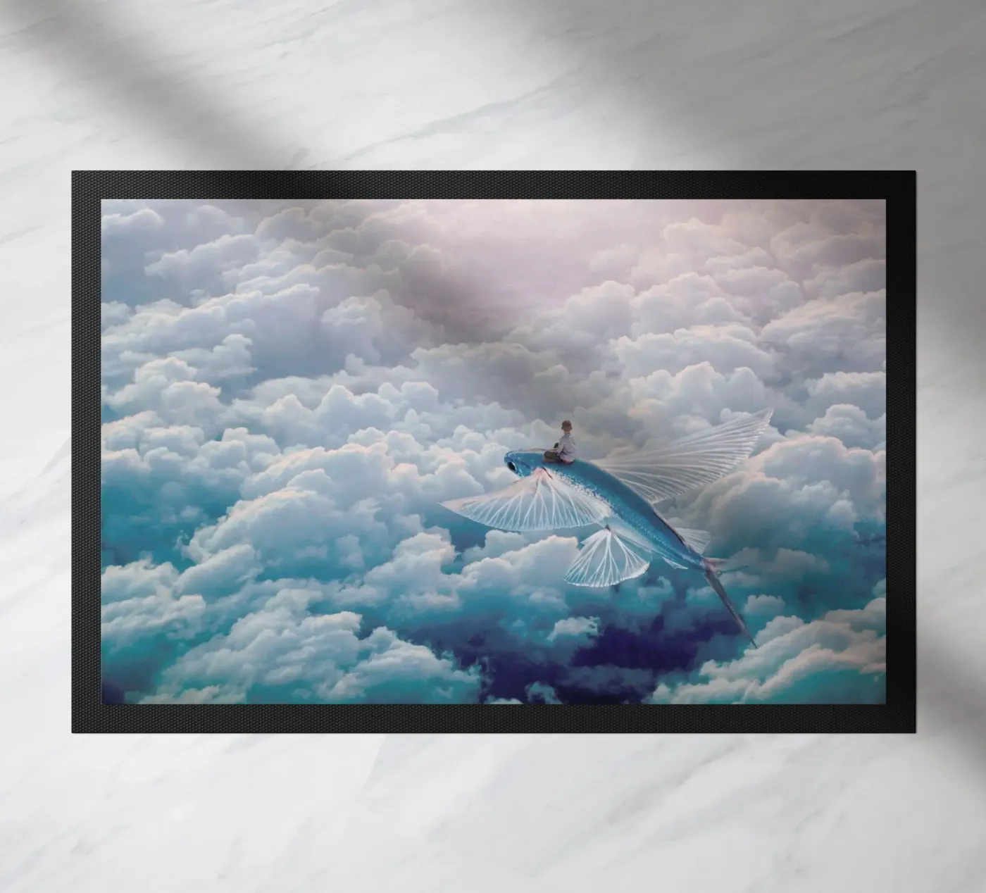 Plane Fußmatte von Eugene Soloviev