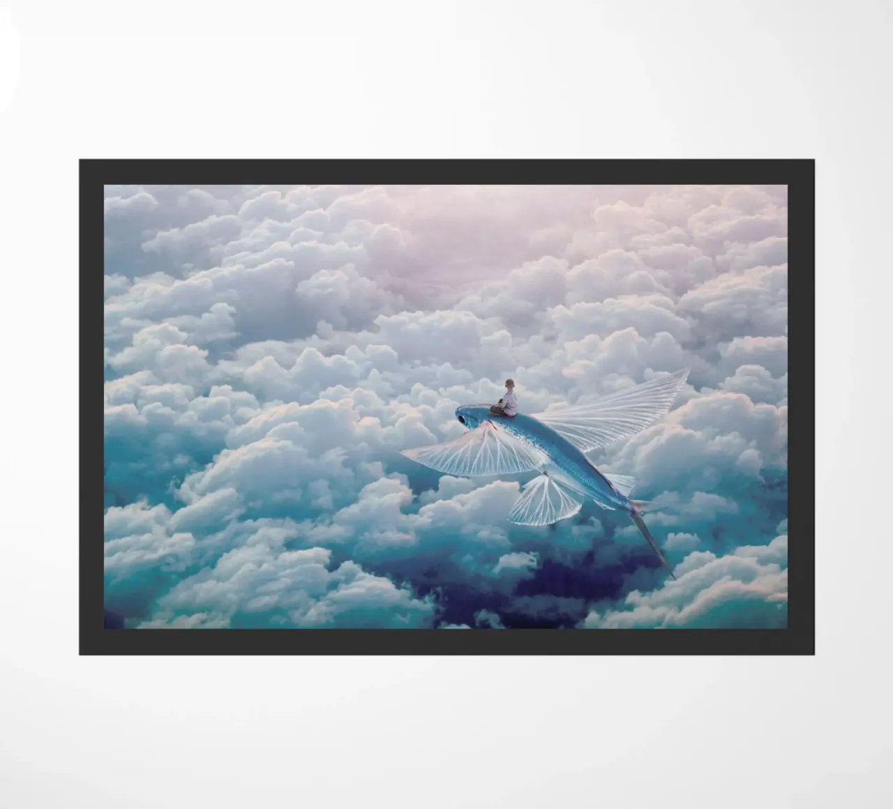 Plane Fußmatte von Eugene Soloviev