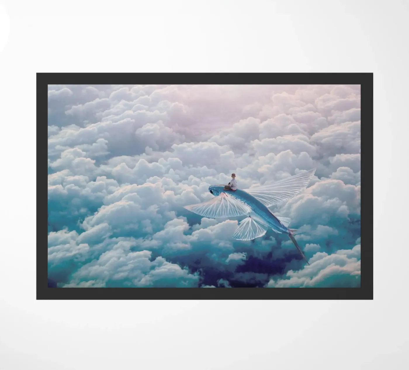 Plane Fußmatte von Eugene Soloviev