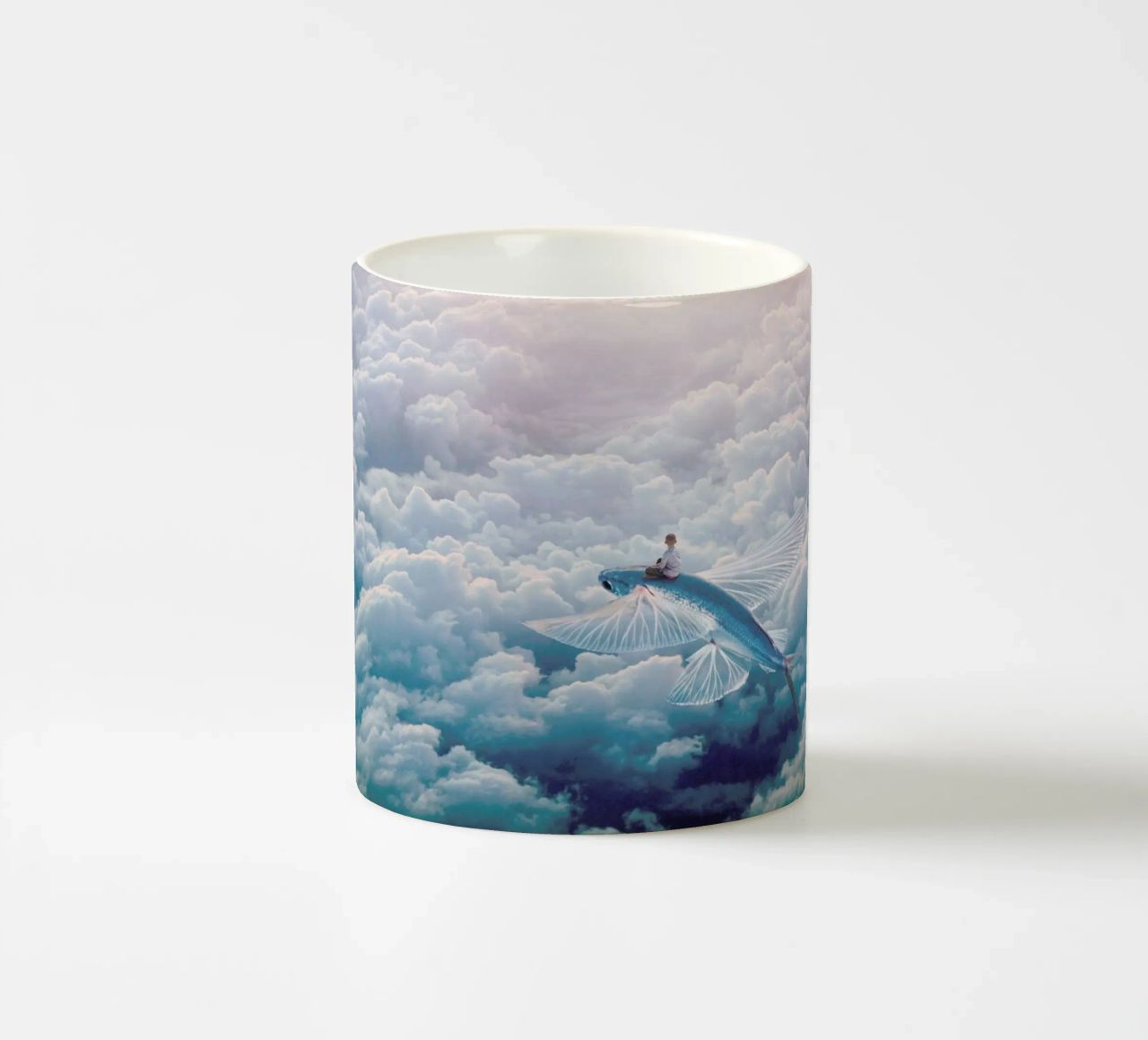 Plane tazza in ceramica da Eugene Soloviev
