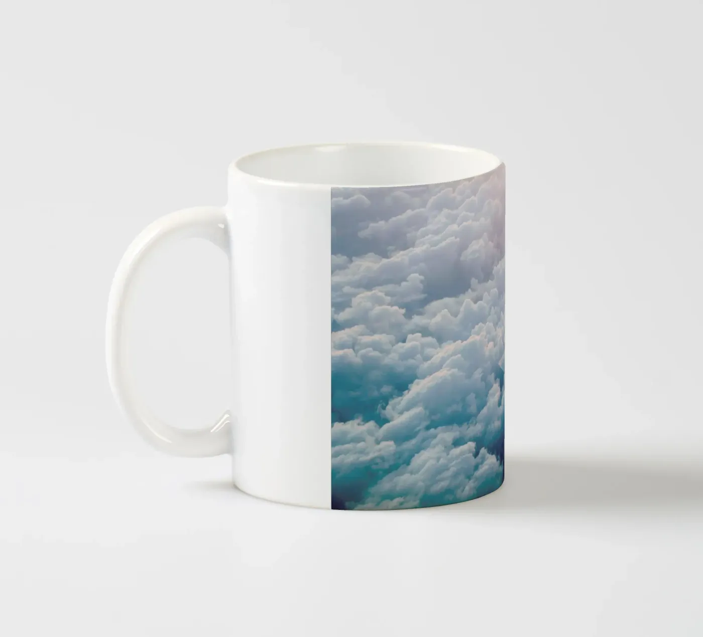 Plane ceramic mug by Eugene Soloviev