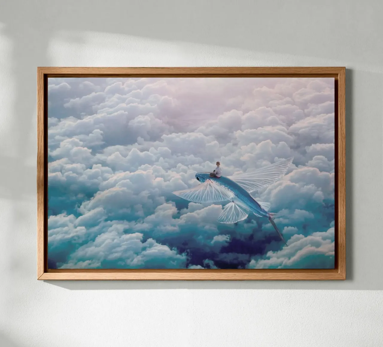 Plane canvas with Floater frame by Eugene Soloviev
