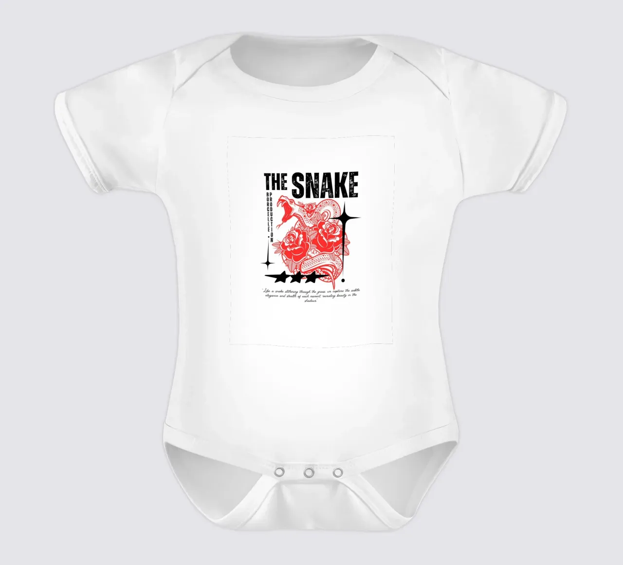 il serpente body neonato maniche corte da mazzihanq