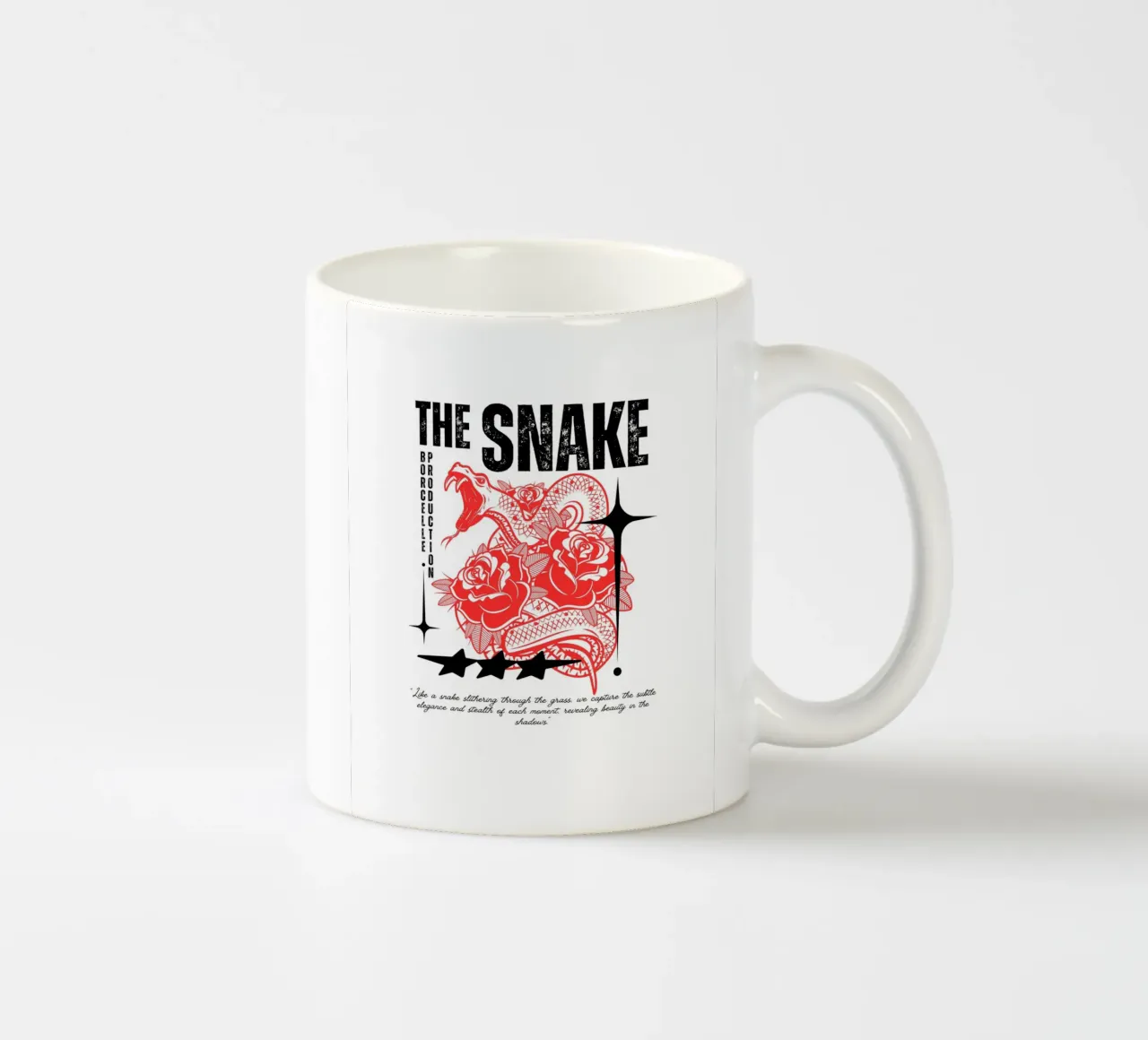 il serpente tazza in ceramica da mazzihanq