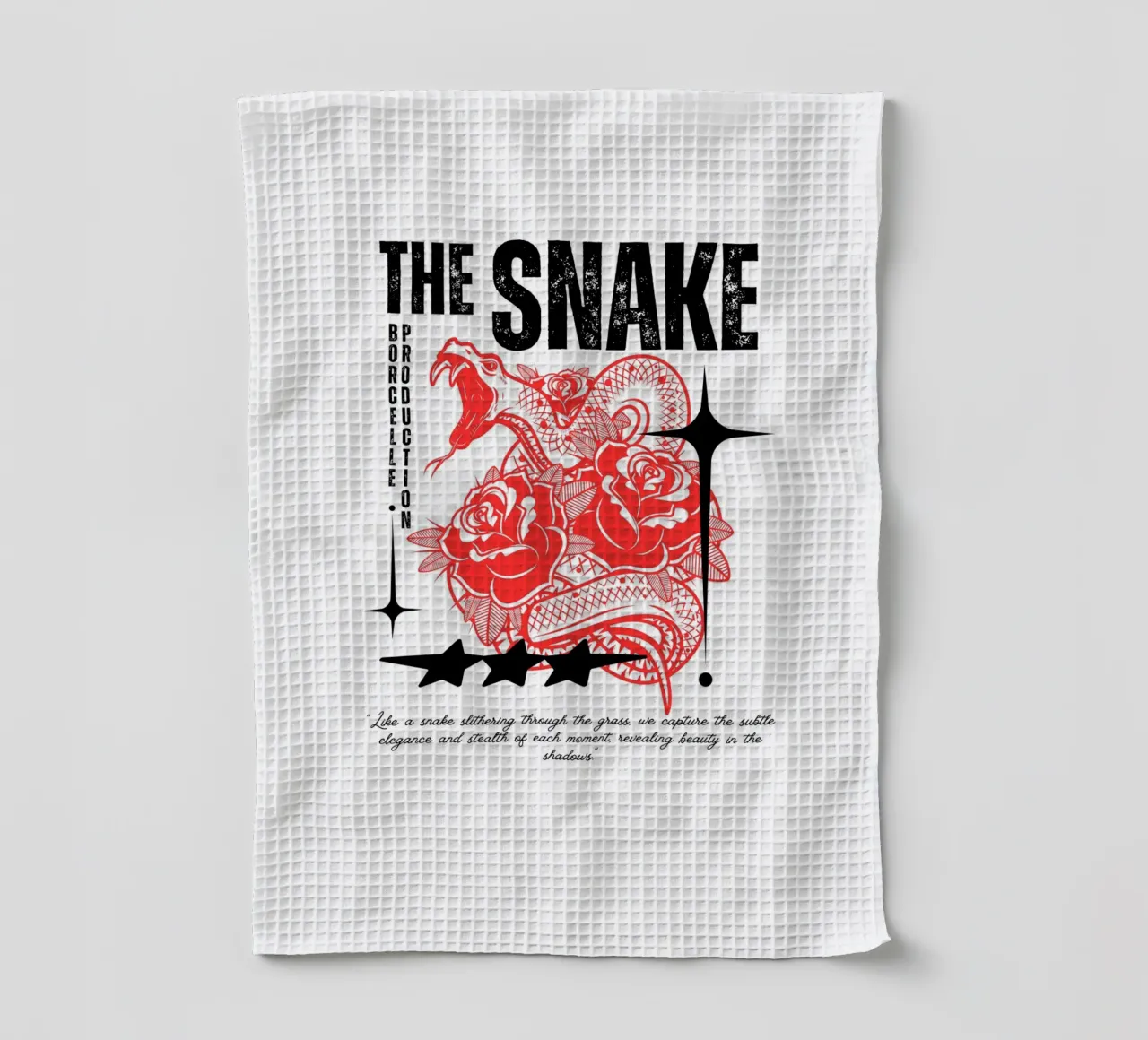 il serpente canovaccio da cucina da mazzihanq