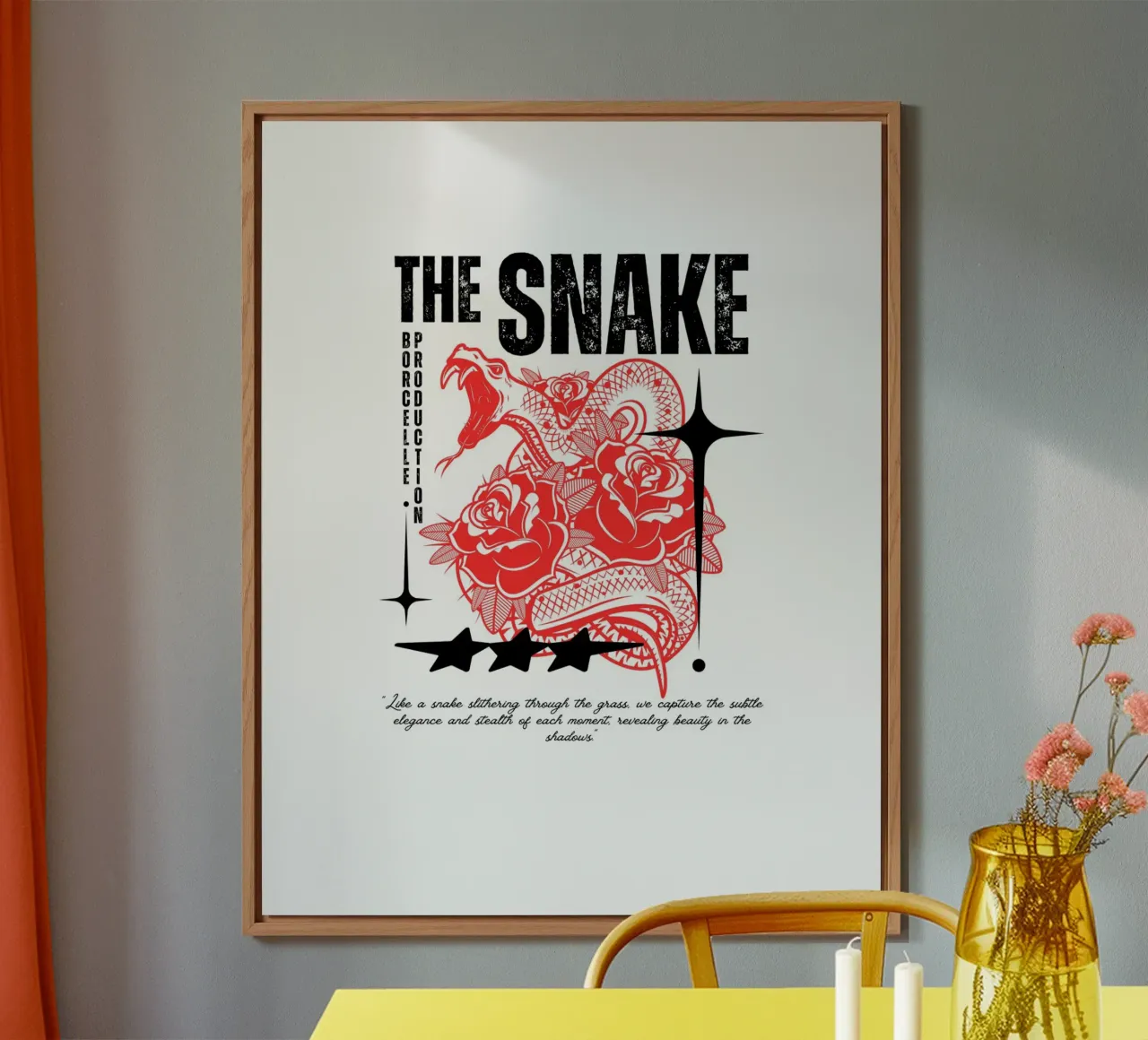 il serpente alluminio dibond da mazzihanq