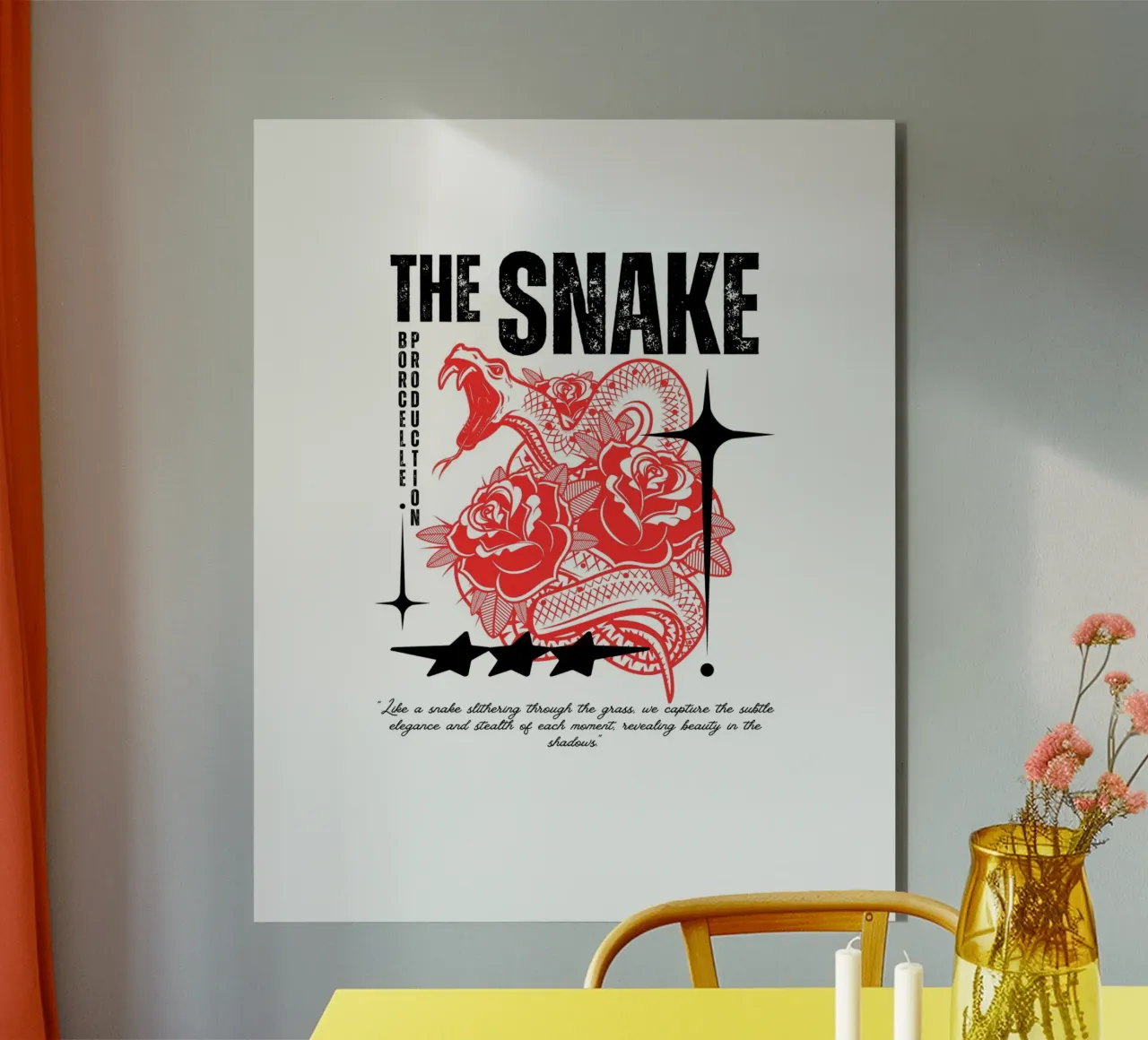il serpente alluminio dibond da mazzihanq