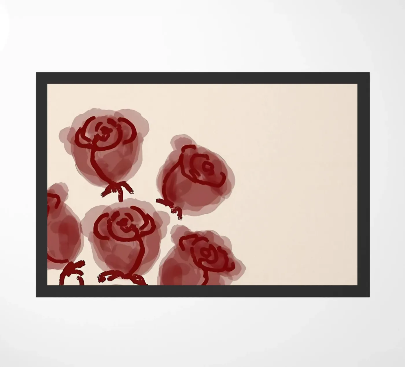 Rose Fußmatte von bonglantrungmuoi