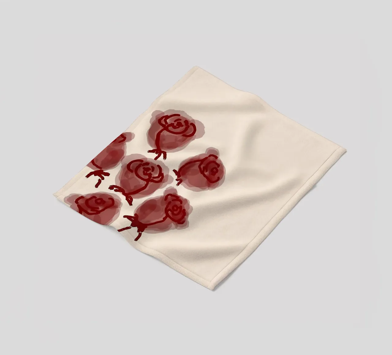 rosa coperta in pile da bonglantrungmuoi