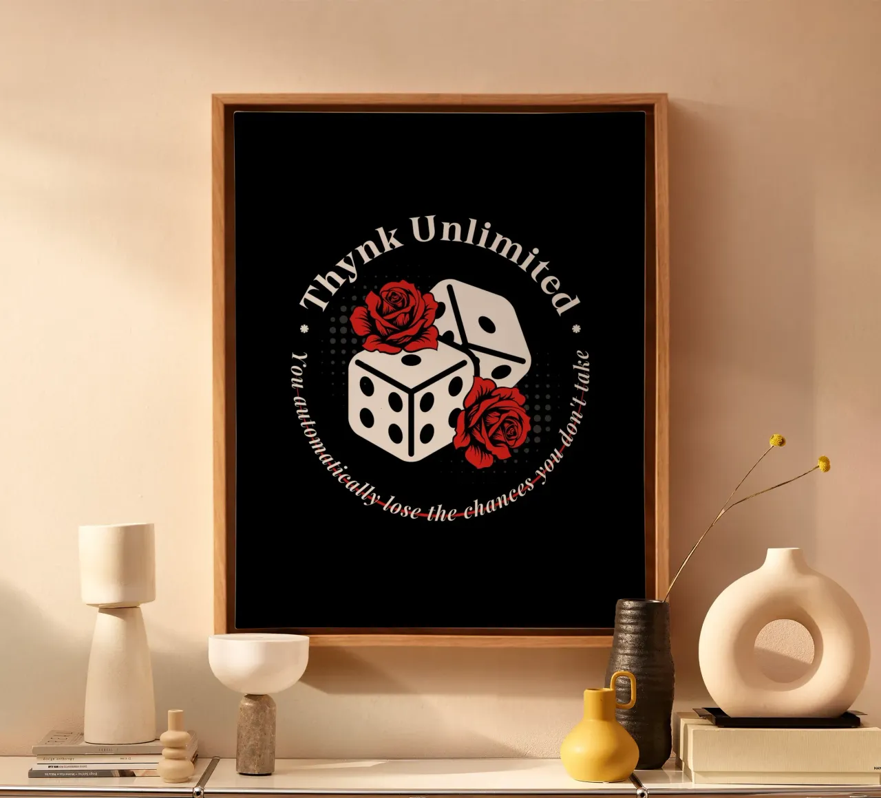 thynk onbeperkt canvas met Baklijst van mazzihanq