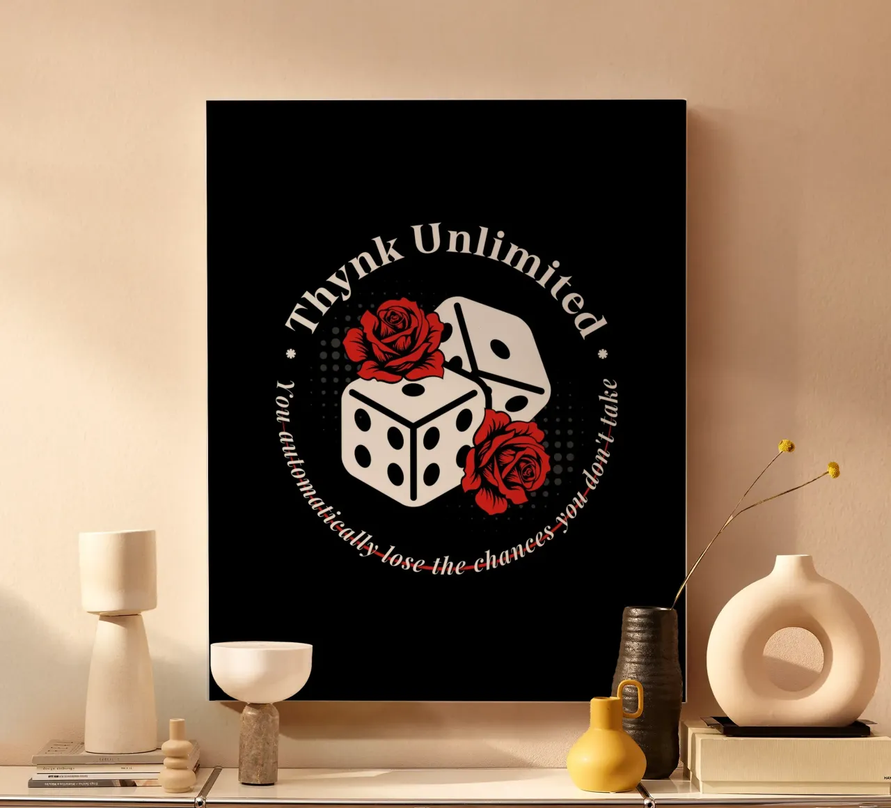 thynk onbeperkt canvas met Baklijst van mazzihanq