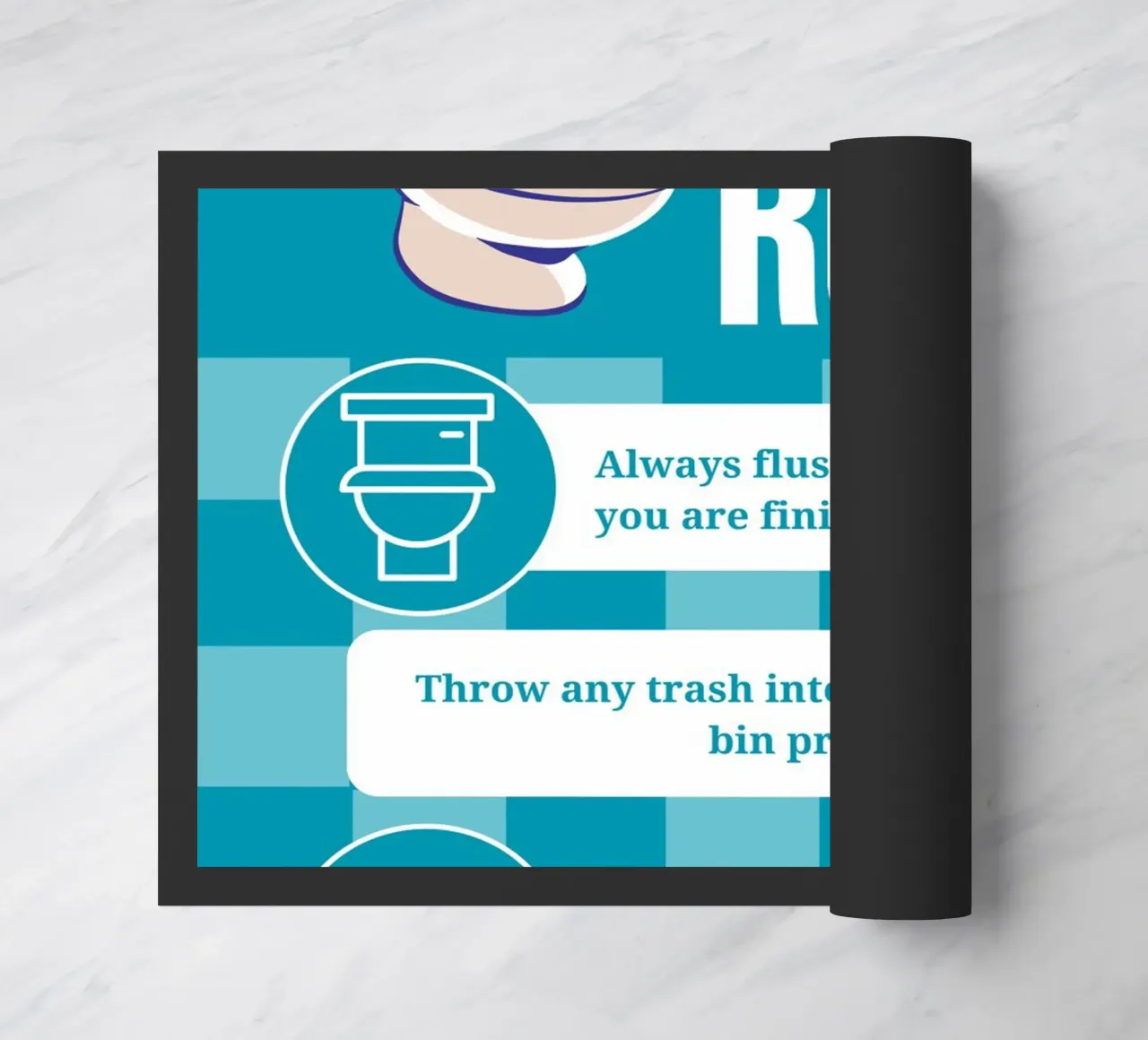 Regole della toilette zerbino da mazzihanq
