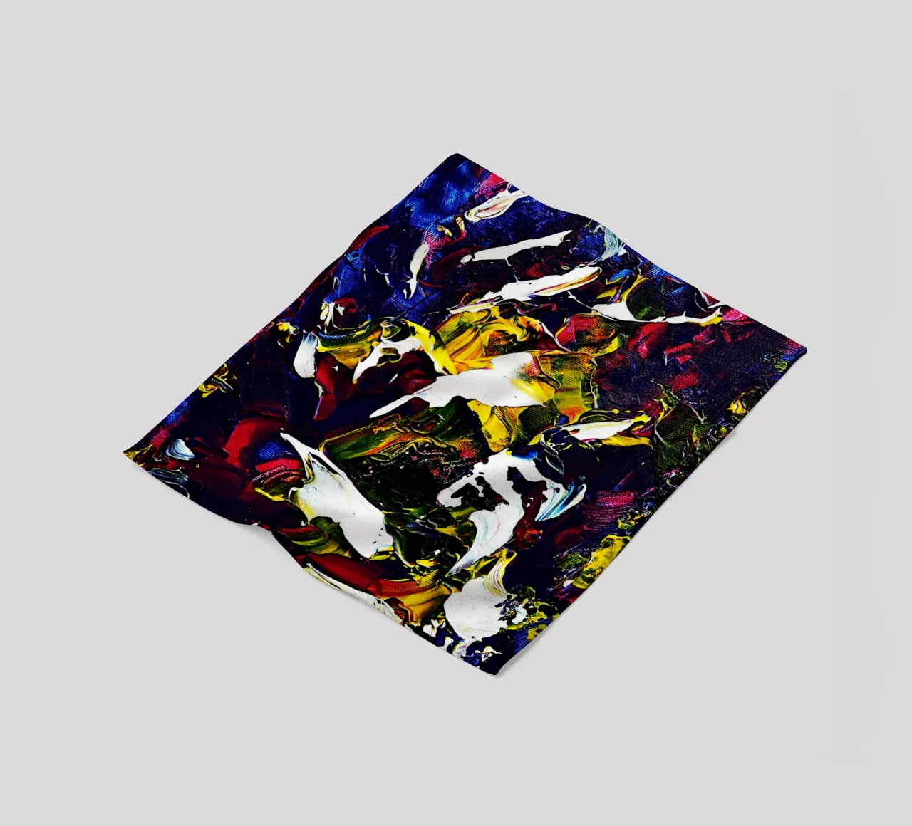 ABSTRACT FIGURE 5 coperta in pile da Thierry Vobmann Abstract painting