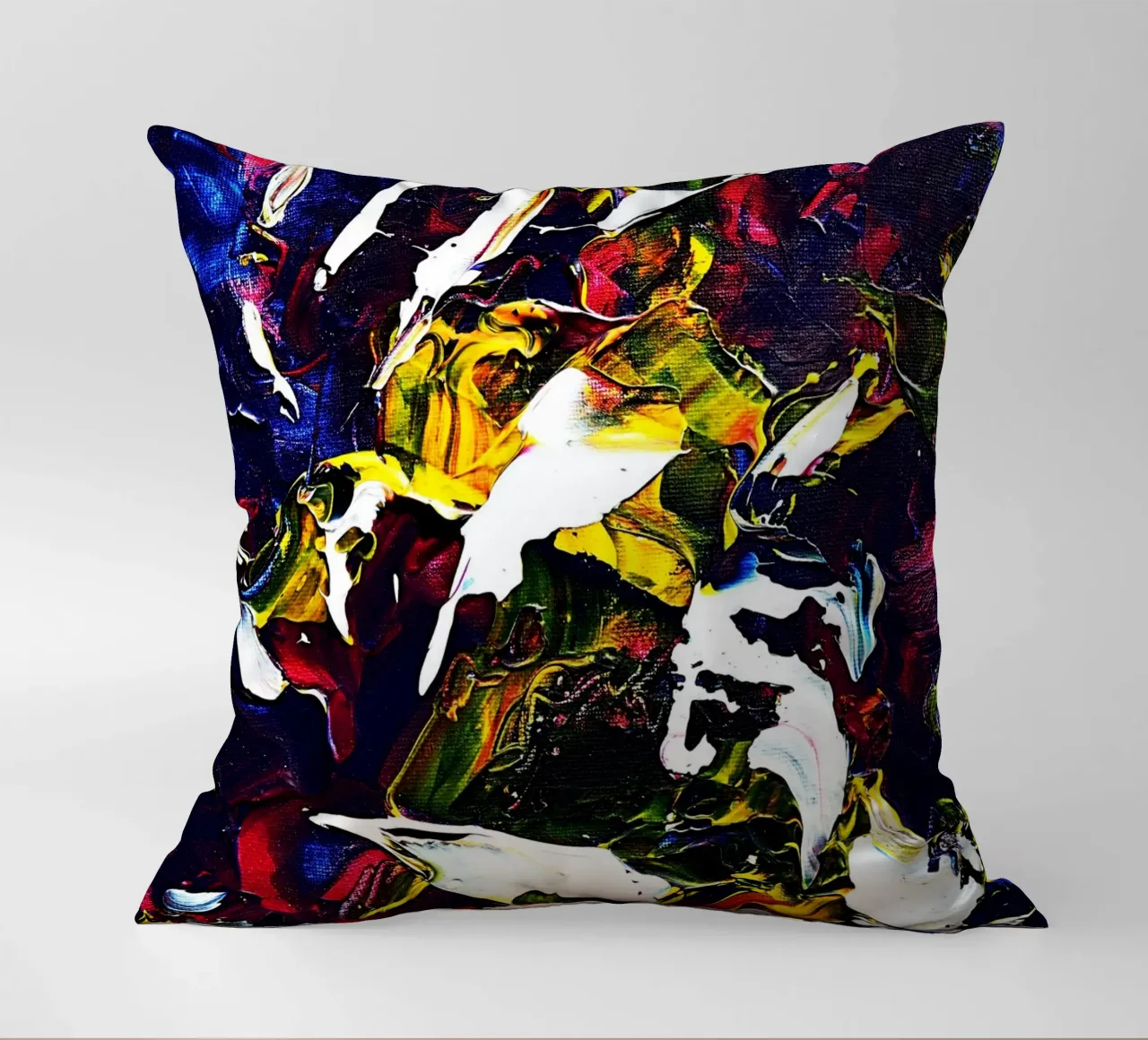 ABSTRACT FIGURE 5 cuscino da Thierry Vobmann Abstract painting