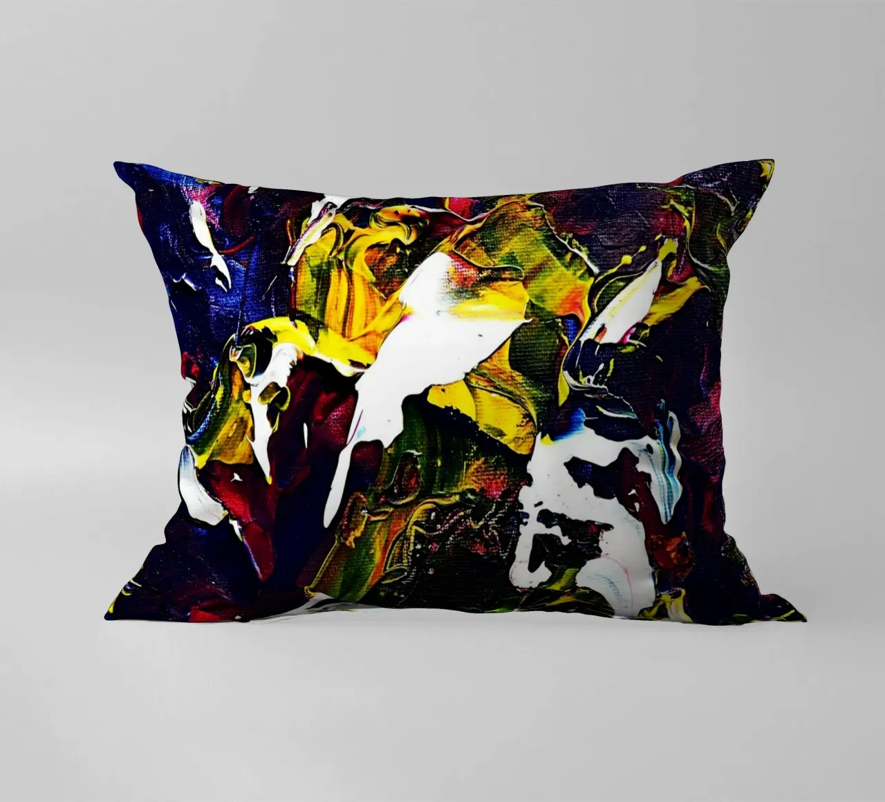 ABSTRACT FIGURE 5 cuscino da Thierry Vobmann Abstract painting