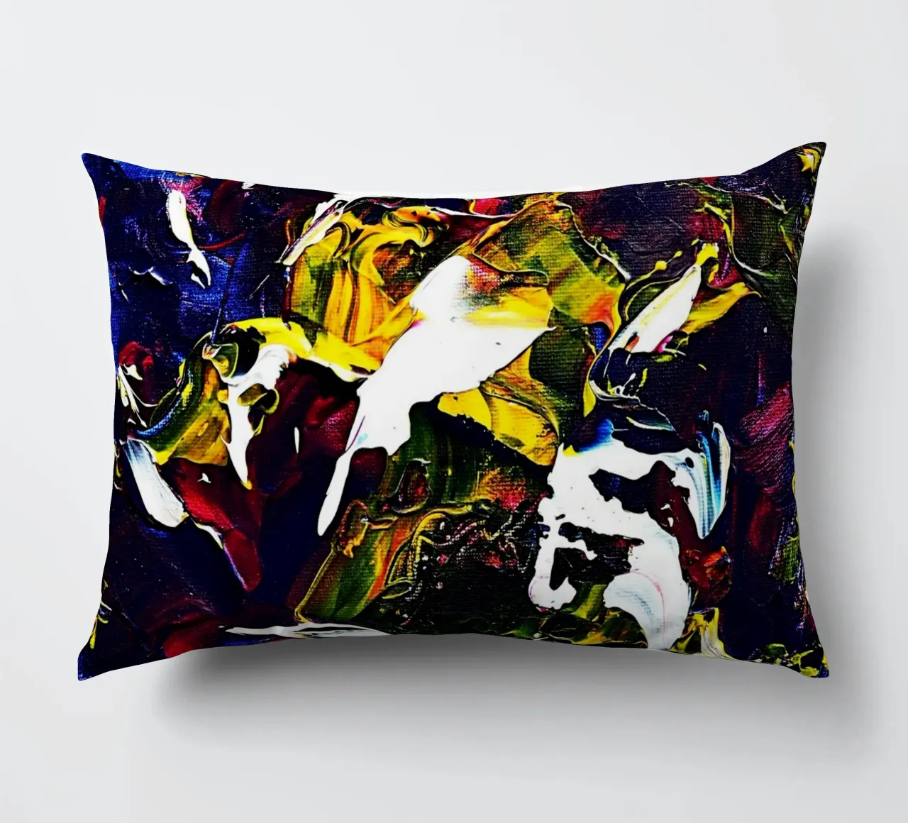 ABSTRACT FIGURE 5 cuscino da Thierry Vobmann Abstract painting