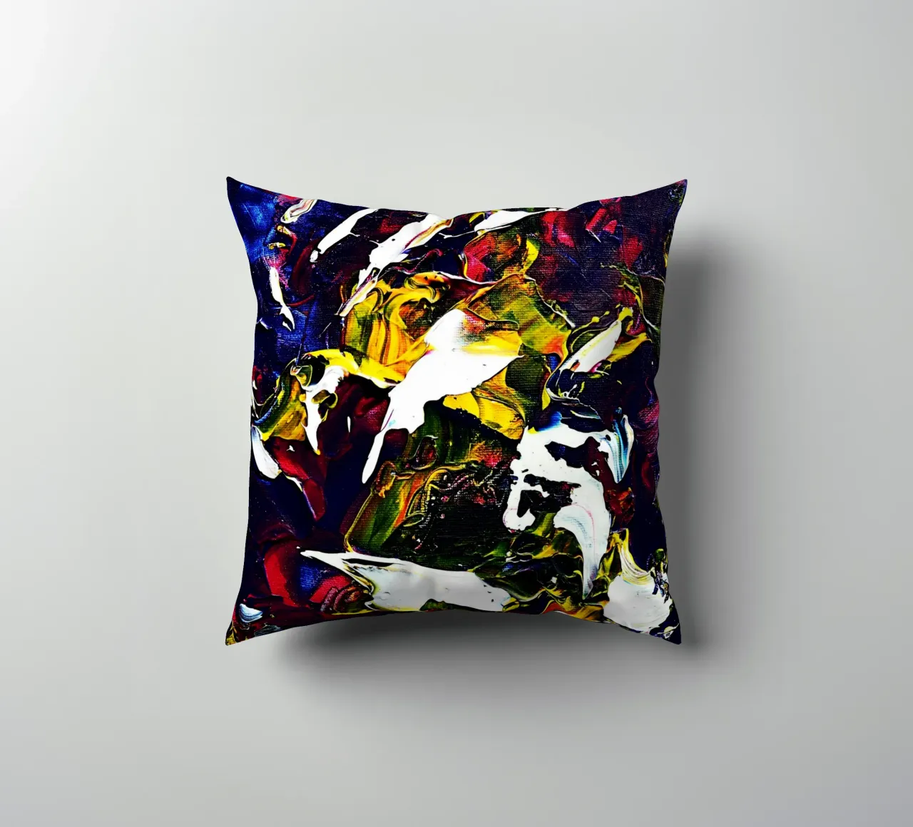 ABSTRACT FIGURE 5 cuscino da Thierry Vobmann Abstract painting