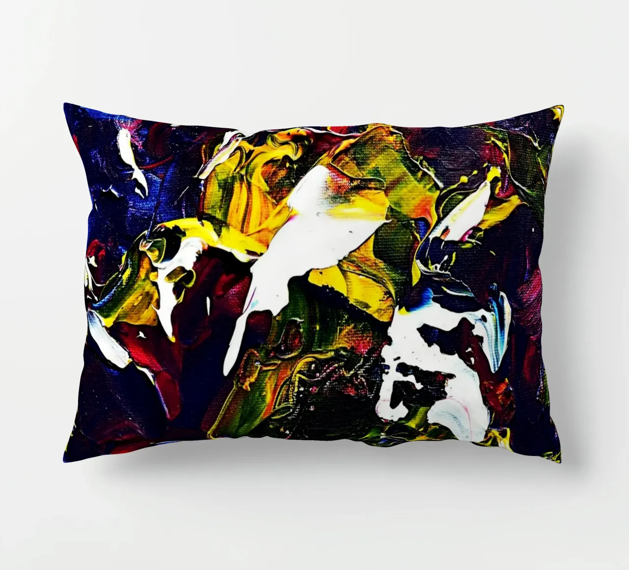 ABSTRACT FIGURE 5 cuscino da Thierry Vobmann Abstract painting