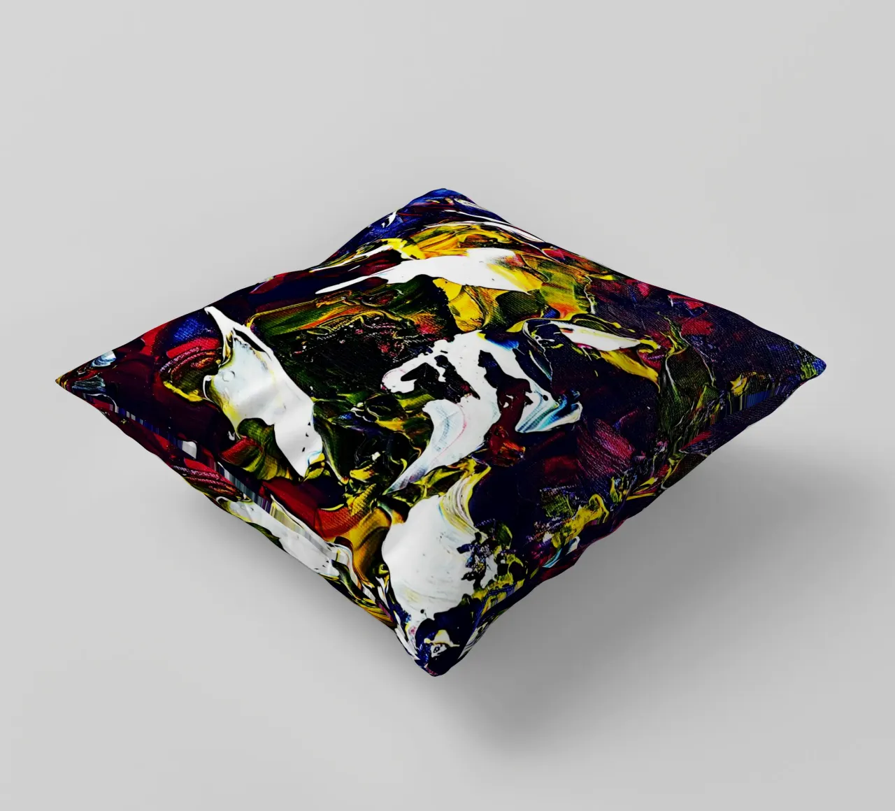 ABSTRACT FIGURE 5 cuscino da Thierry Vobmann Abstract painting