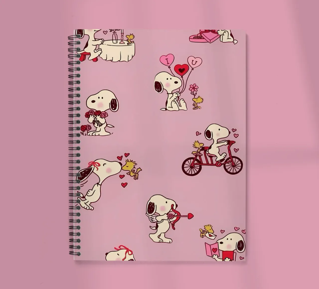 snoopers spiral notebook by bonglantrungmuoi