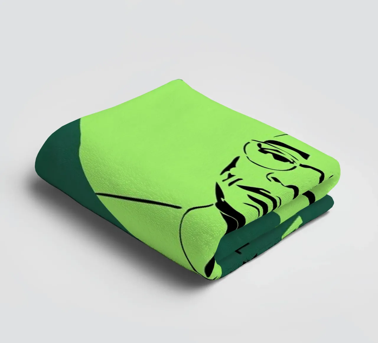 Bad Poster 4 towel by Naxart