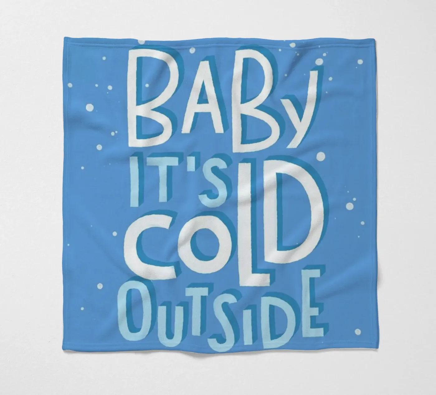 Cold Outside fleecedeken van Summerchamps