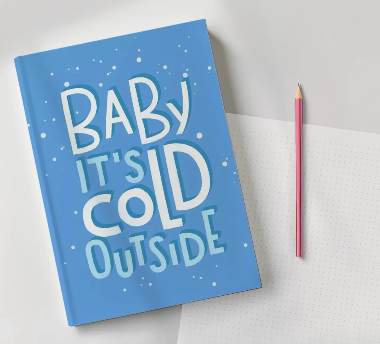 Cold Outside notebook by Summerchamps