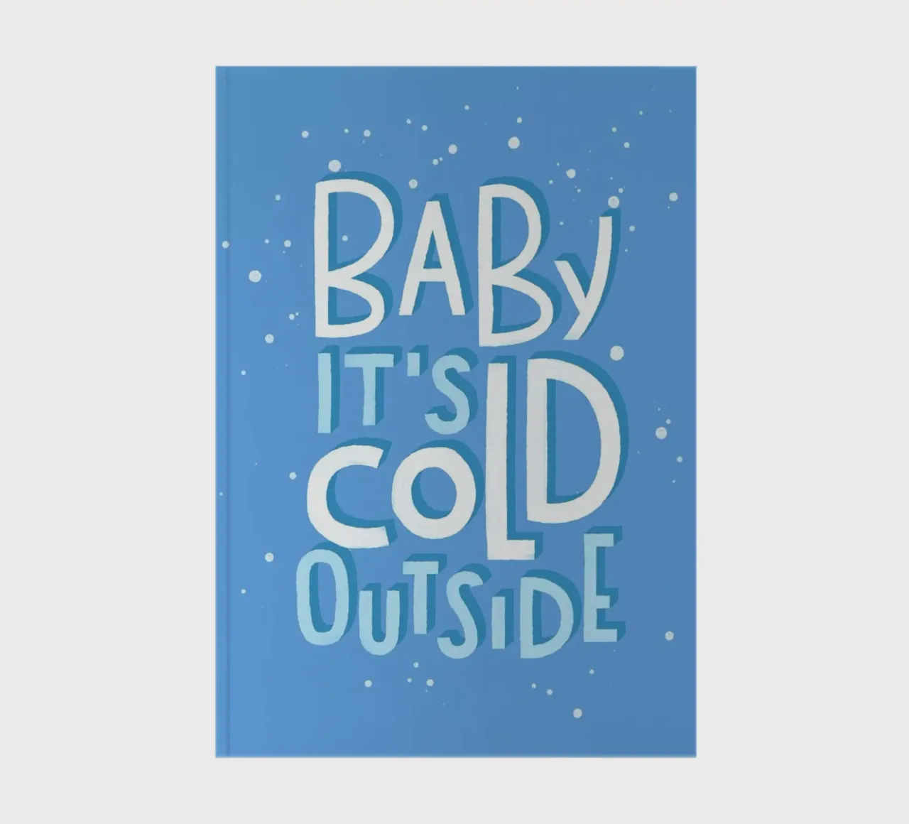 Cold Outside notebook by Summerchamps