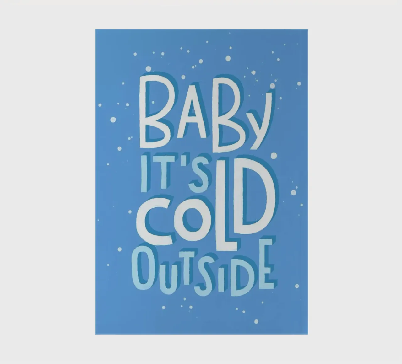 Cold Outside notebook by Summerchamps