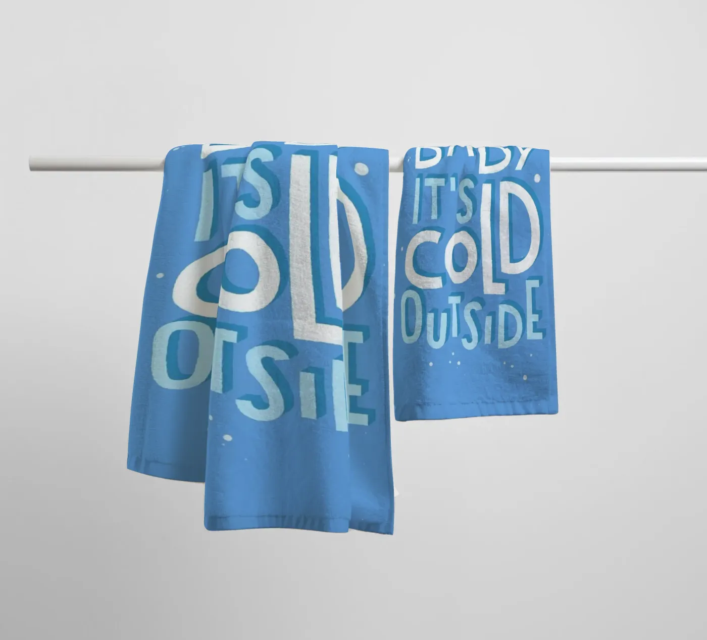 Cold Outside towel by Summerchamps