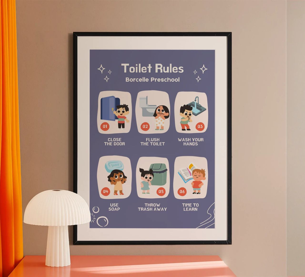 Toilet Rules poster by mazzihanq