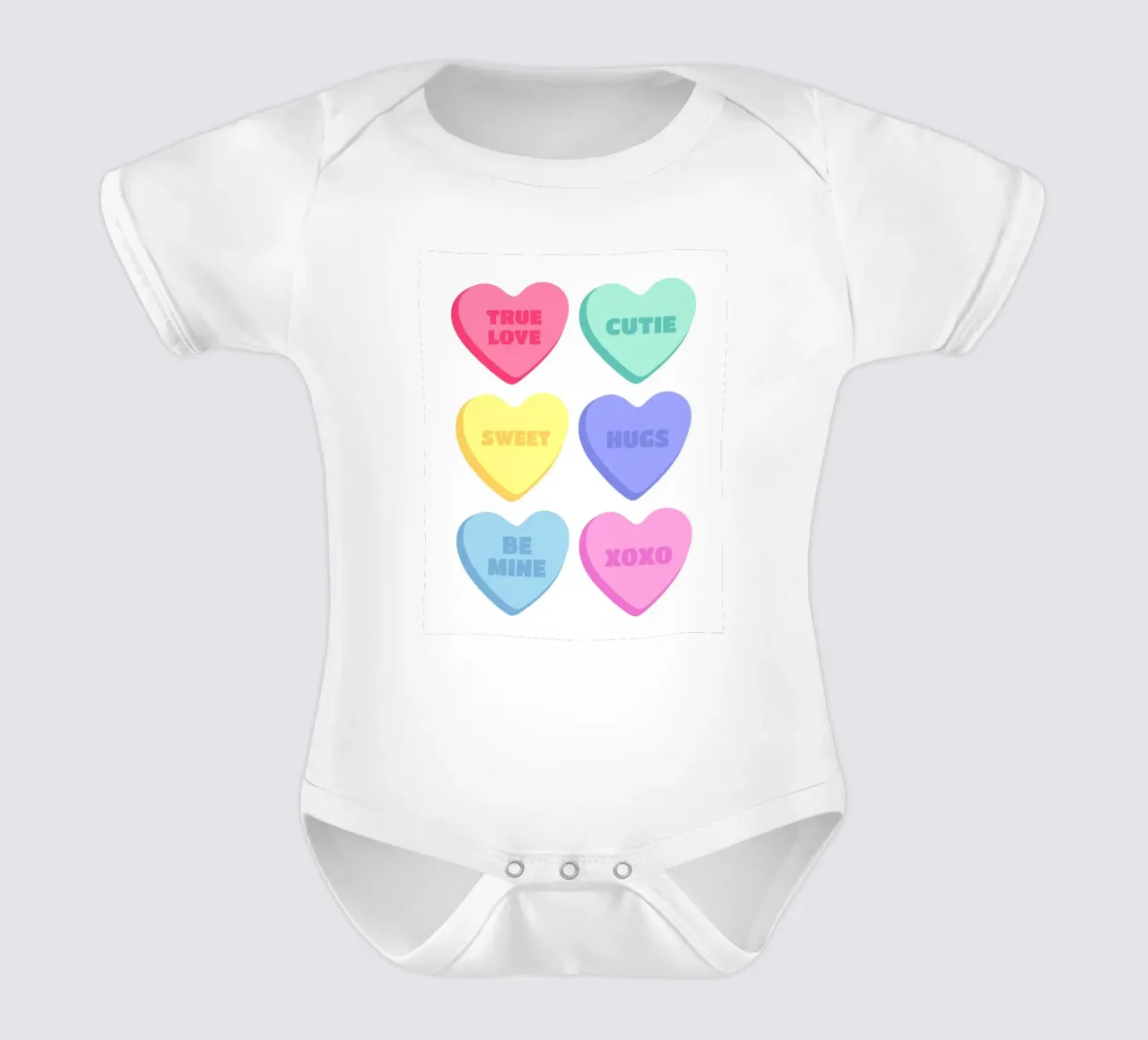 Wahre Liebe Süßer Kurzarm Babybody von mazzihanq