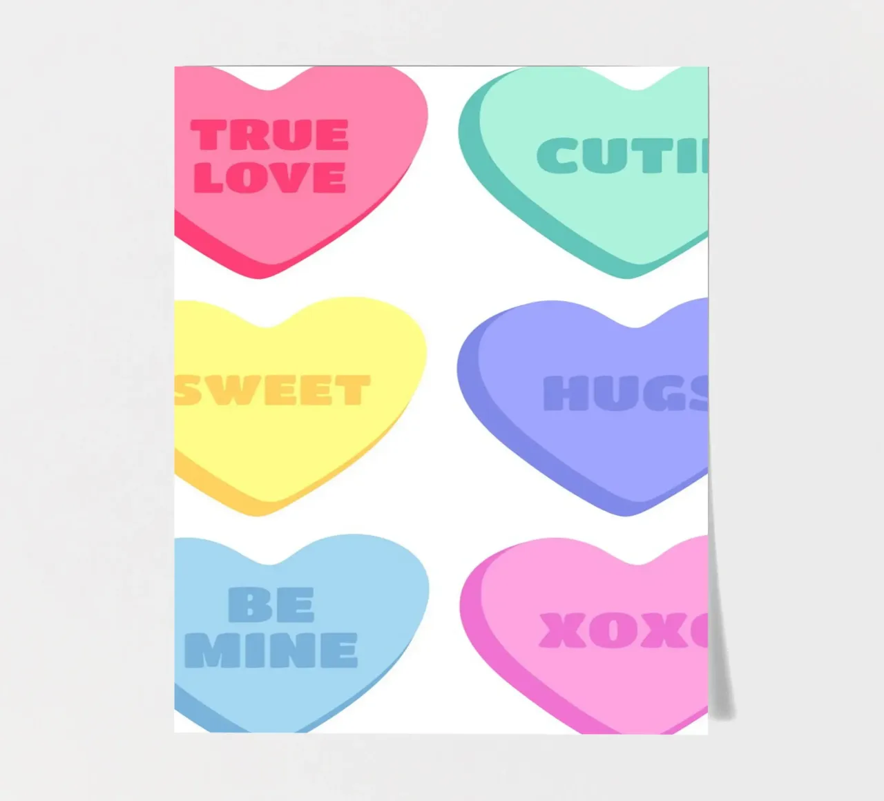 vrai amour mignon mignon mignon planche autocollant de mazzihanq