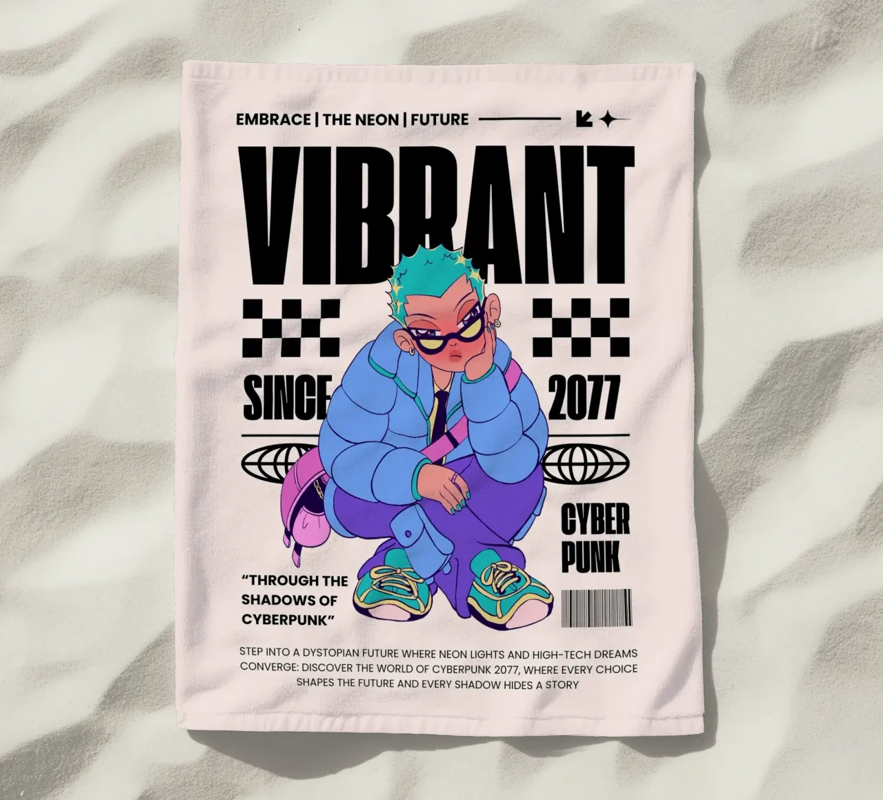 vibrante telo mare da mazzihanq