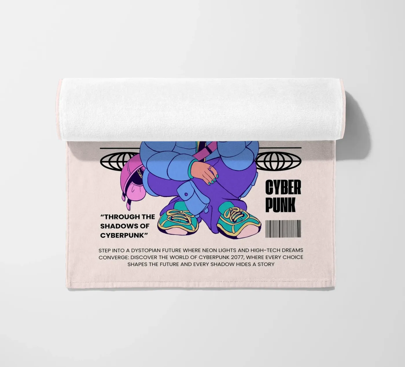 vibrant strandhanddoek van mazzihanq