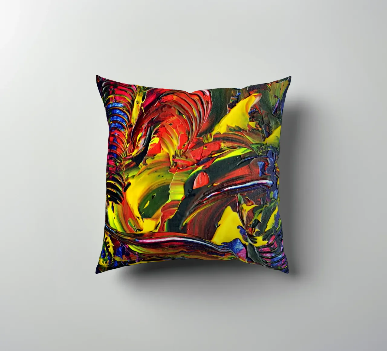 ABSTRACT FIGURE 6 cuscino da Thierry Vobmann Abstract painting