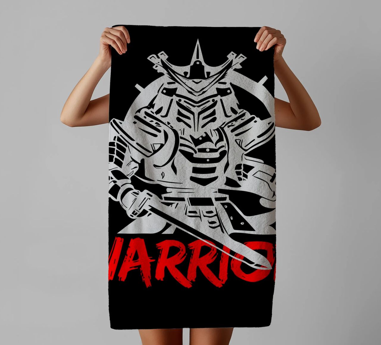 warrrior towel by mazzihanq