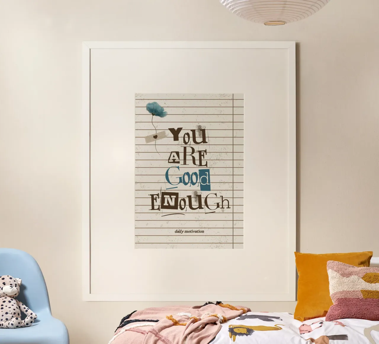 you are good enough poster by mazzihanq