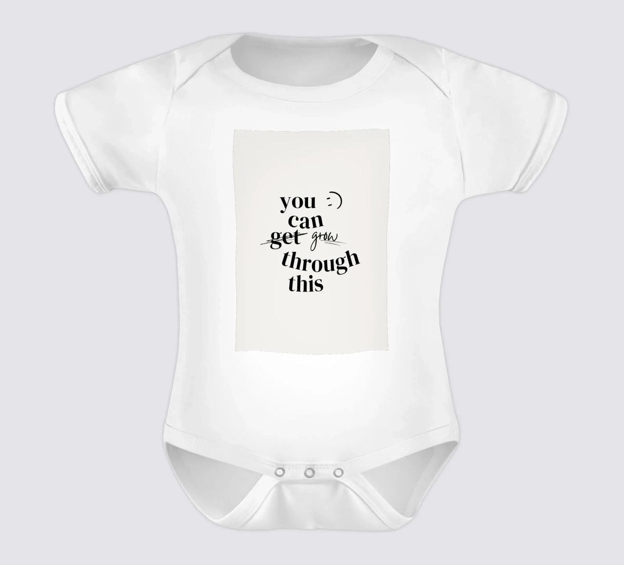 you can get grow through this short-sleeve baby romper by mazzihanq