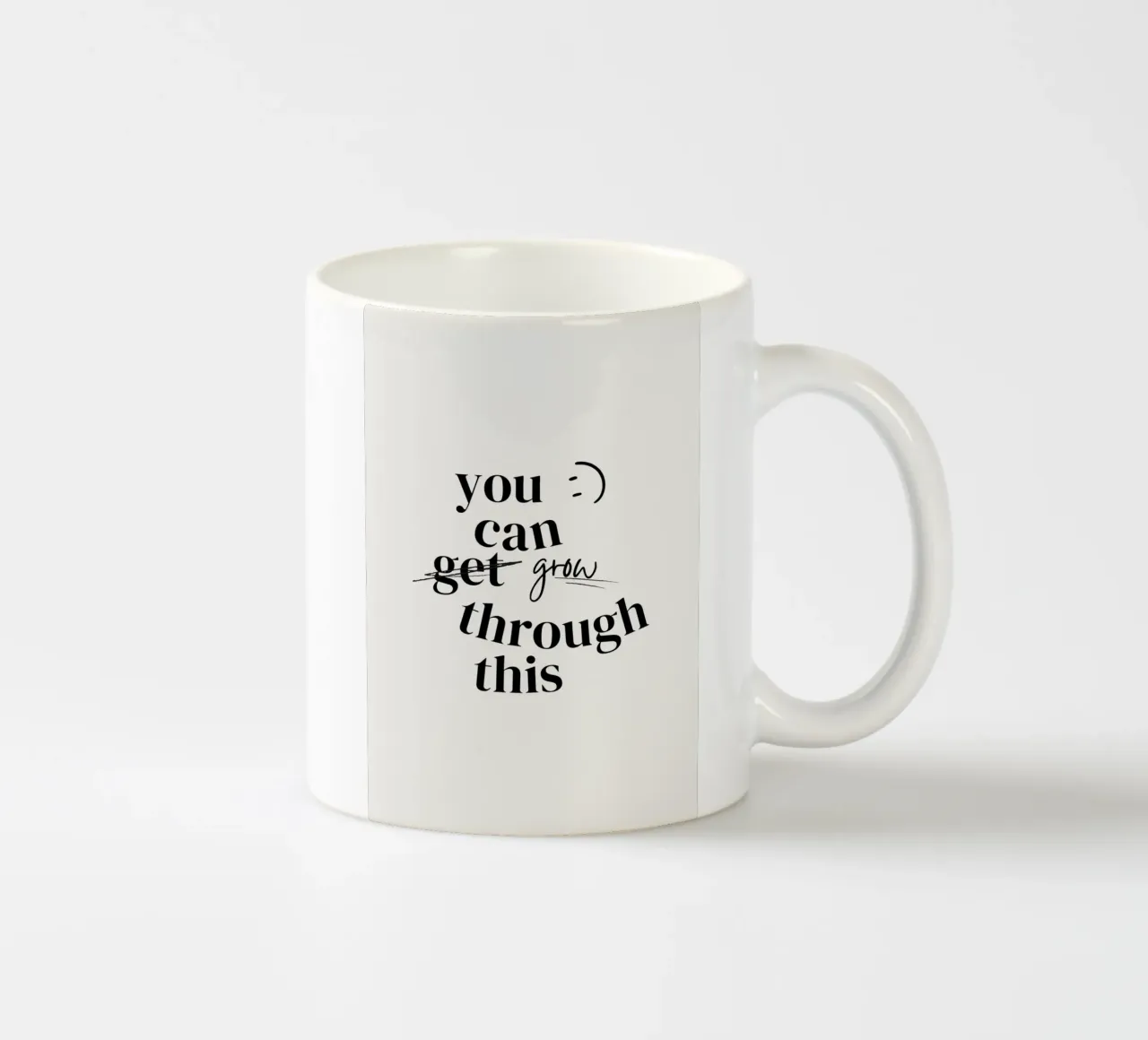 è possibile crescere attraverso questo tazza in ceramica da mazzihanq