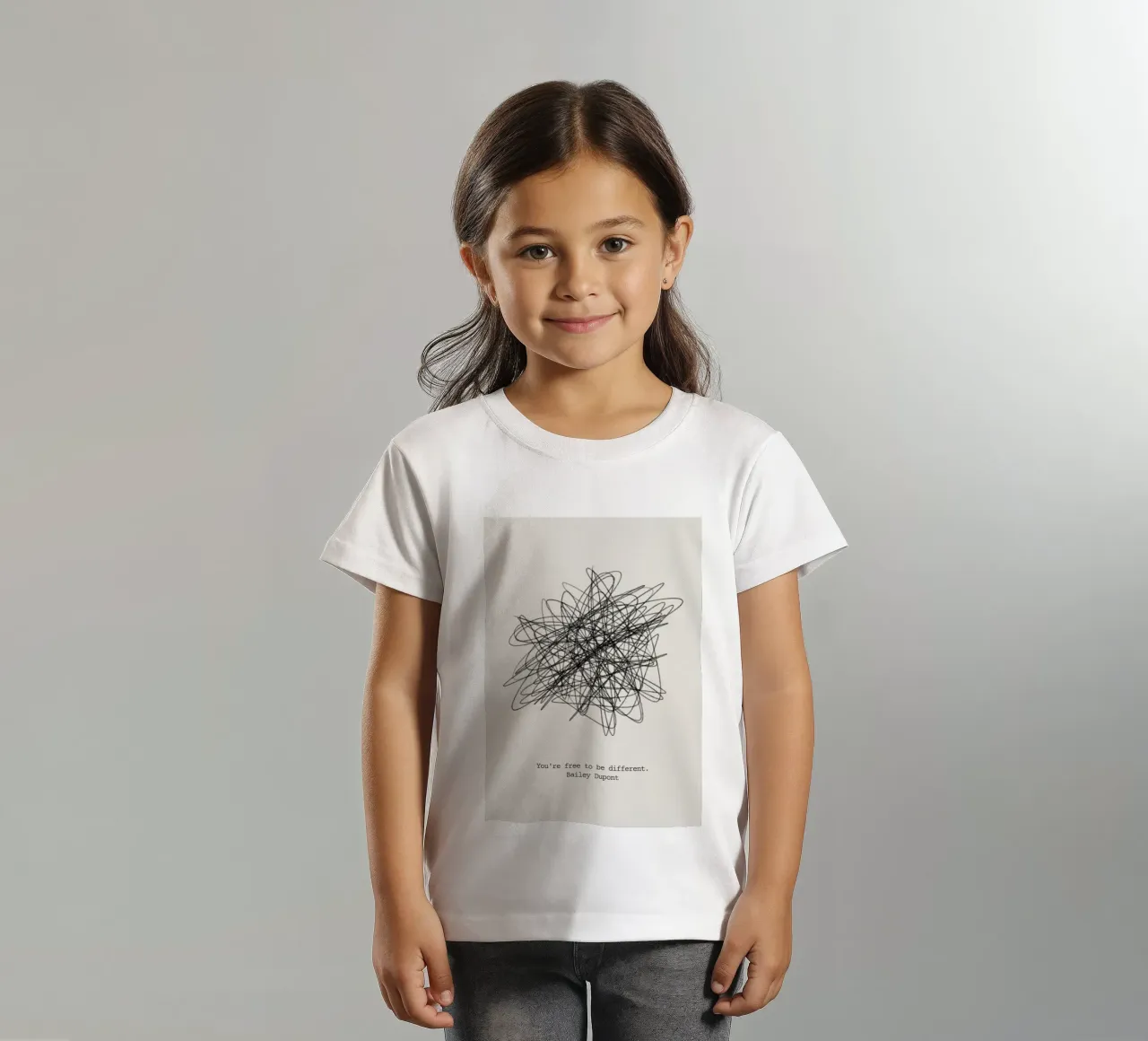 Vous êtes libre d'être différent t-shirt enfant de mazzihanq