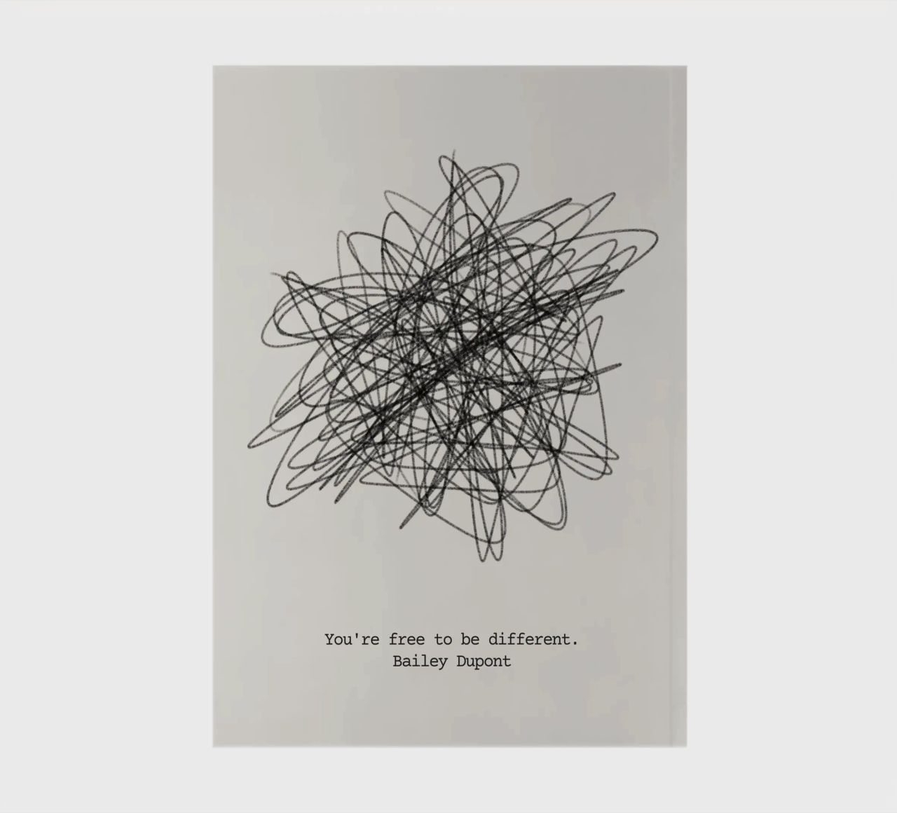 You're free to be different notebook by mazzihanq