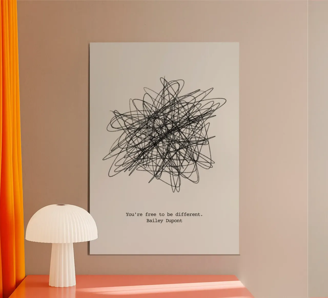 Siete liberi di essere diversi poster da mazzihanq